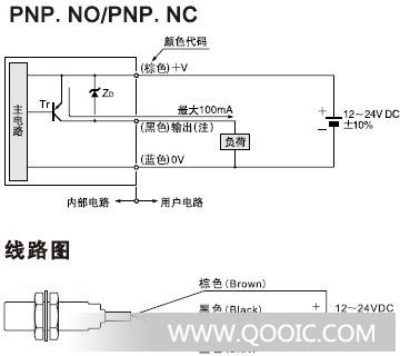 供应凯基特j8qs 系列m8 全金属接近开关 其他传感器